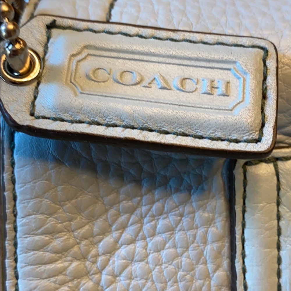 Coach leather handbag, NWOT
